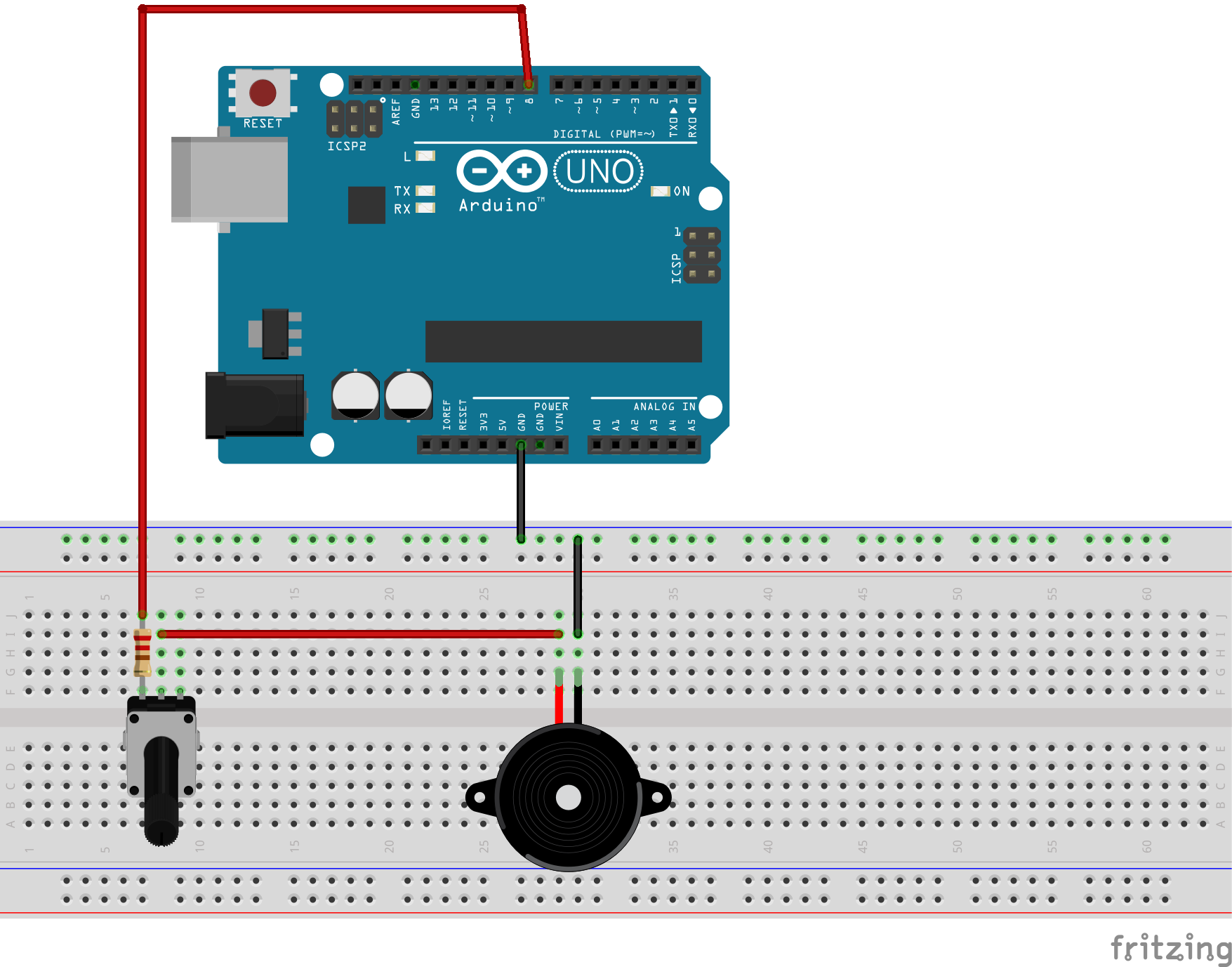 Wiring The Cable Arduino Potentiometer Wiring Diagram Images