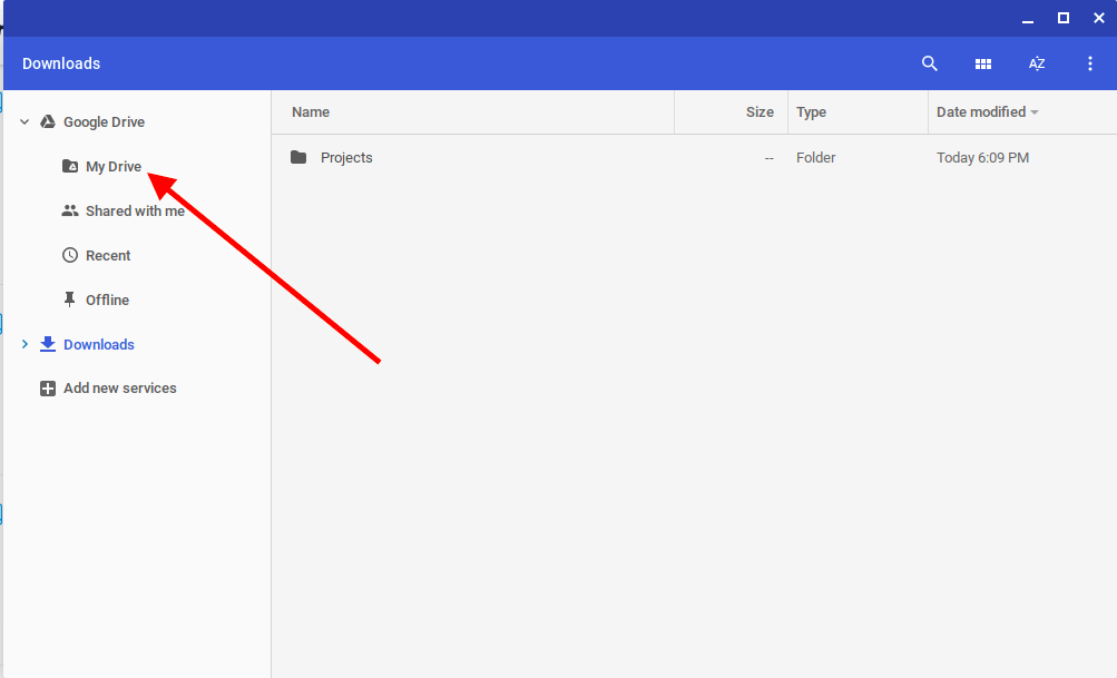 transfer files from phone to chromebook