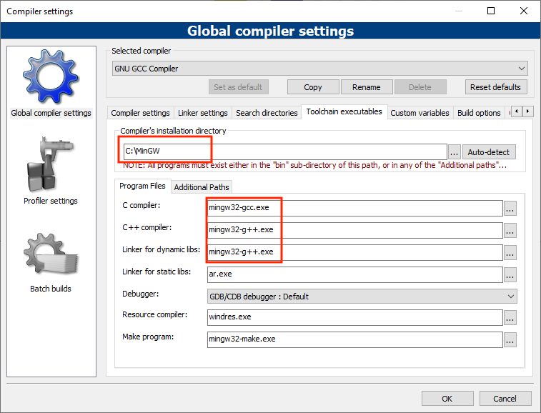 free c compiler for windows code blocks